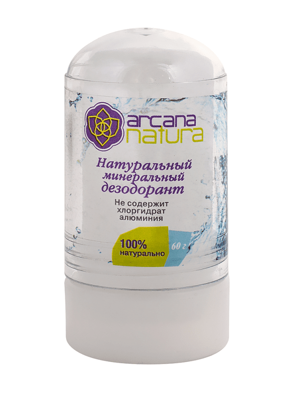 ARCANA NATURA Дезодорант МИНЕРАЛЬНЫЙ натуральный, 60 г
