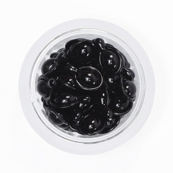 MISHIPY Сыворотка в капсулах для лица ЧЕРНЫЙ ЖЕМЧУГ и БЕЛАЯ ЛИЛИЯ Care Black Pearl F15, 30 капсул