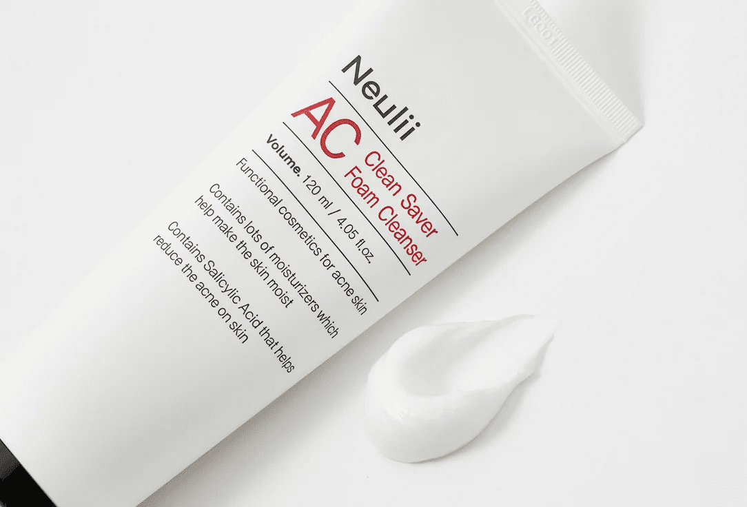 Neulii Пенка для лица для чувствительной кожи/AC Clean Saver Foam Cleanser 120ml