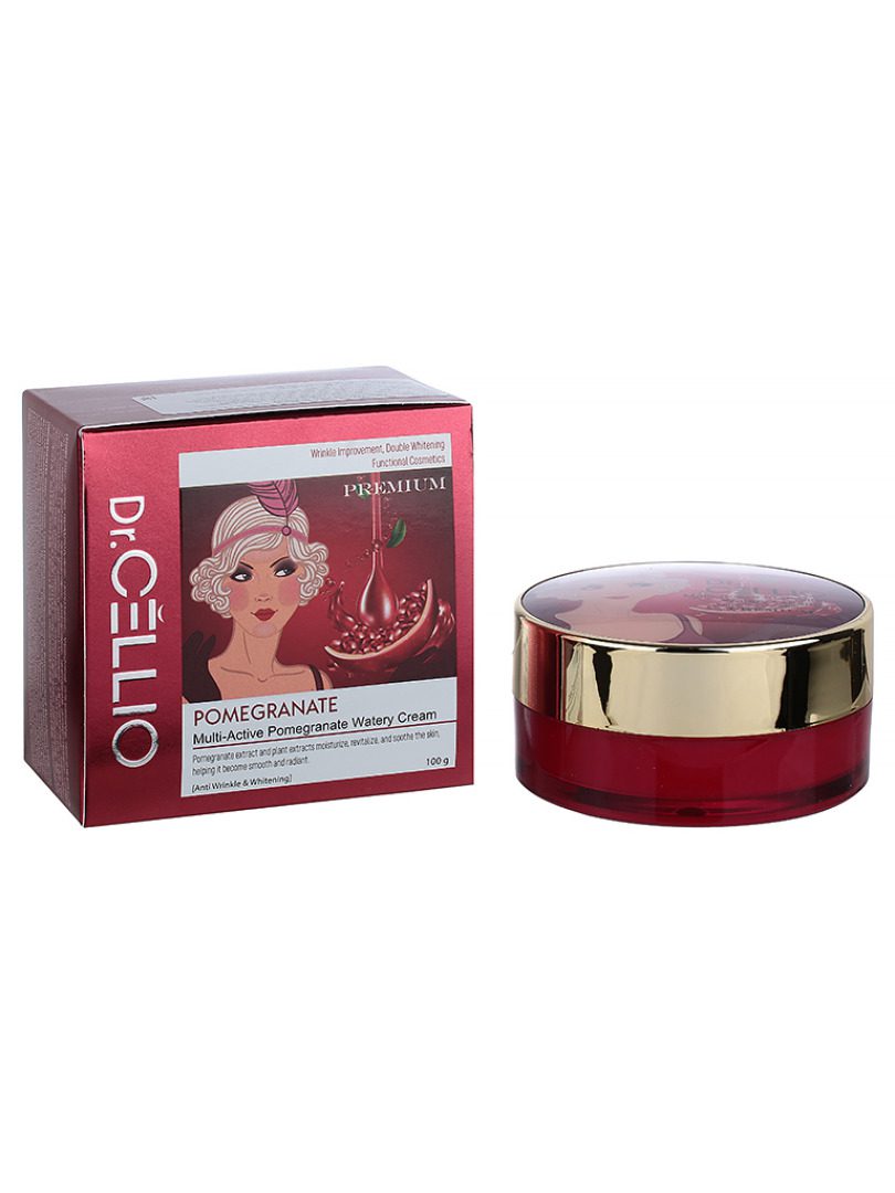 Dr.CELLIO MULTI ACTIVE POMEGRANATE WATERY CREAM Крем для лица с экстрактом граната 100 мл