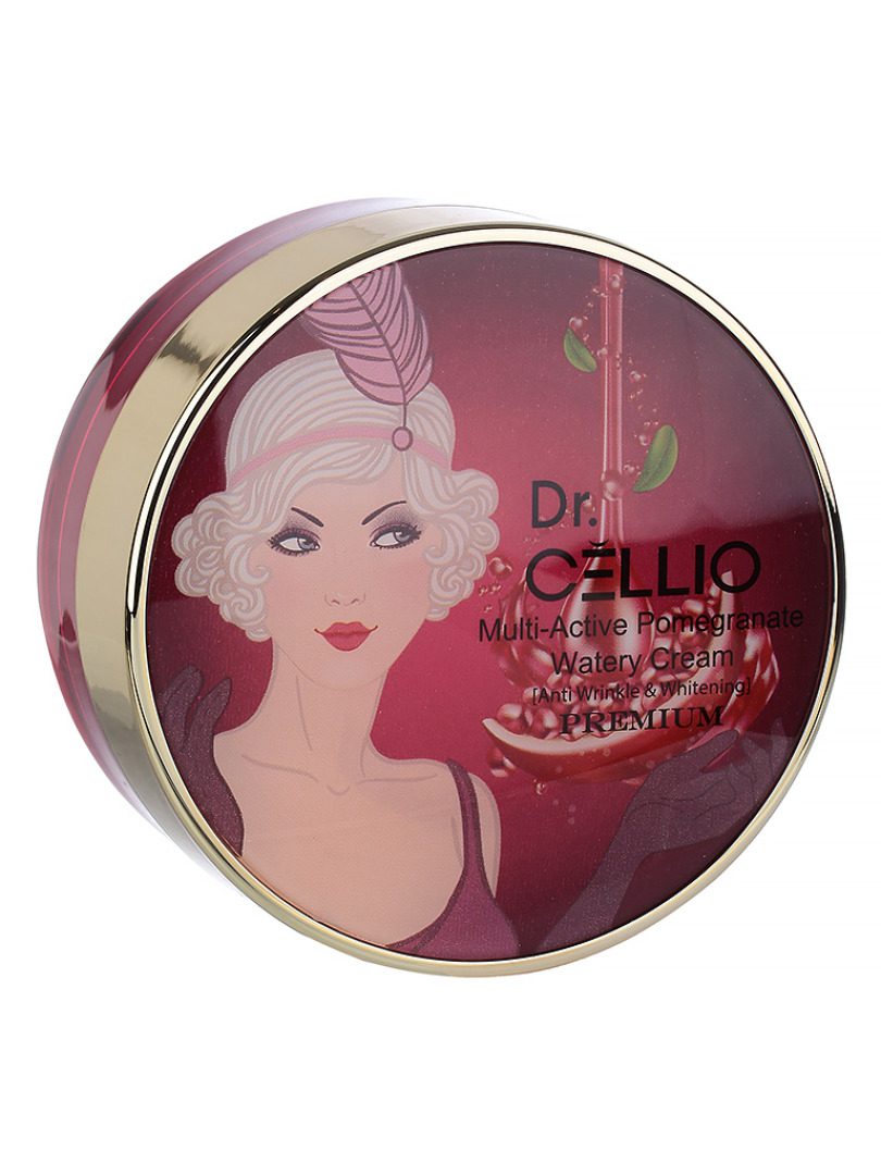 Dr.CELLIO MULTI ACTIVE POMEGRANATE WATERY CREAM Крем для лица с экстрактом граната 100 мл