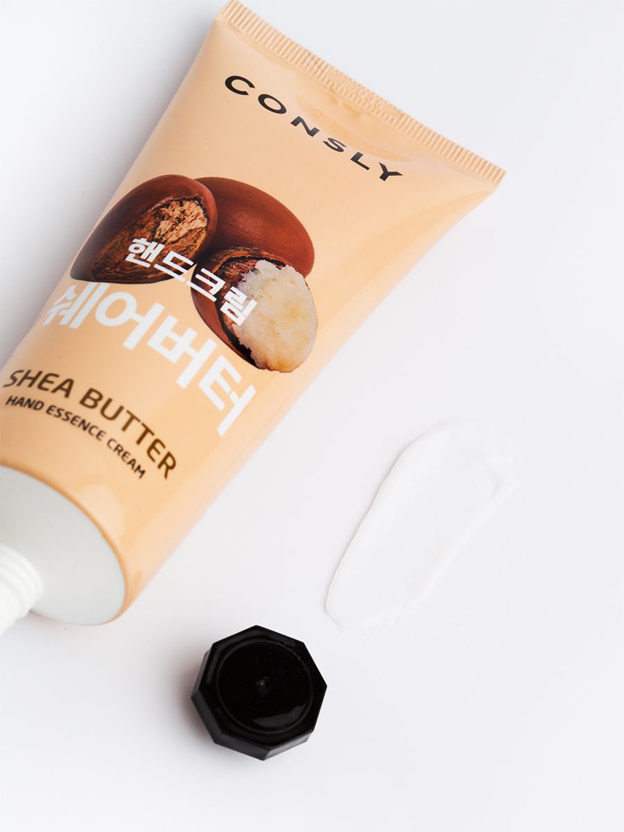 Consly Крем-сыворотка для рук с экстрактом масла ши Shea butter hand essence cream