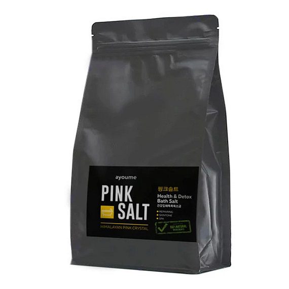 Ayoume Соль для ванны гималайская розовая Body Pink Salt Ayoume Соль для ванны гималайская розовая Body Pink Salt
