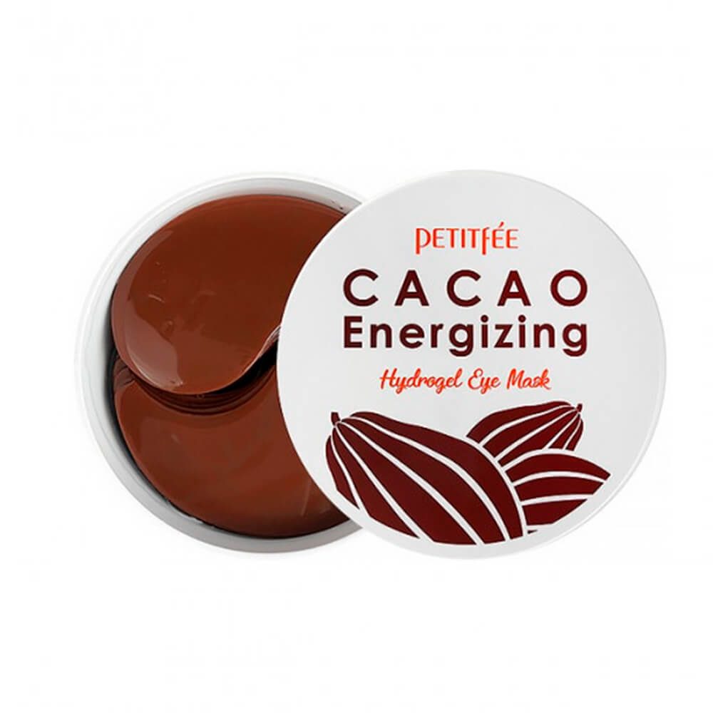 Petitfee Гидрогелевые патчи для век с какао / Cacao Energizing hydrogel eye Patch, 60шт