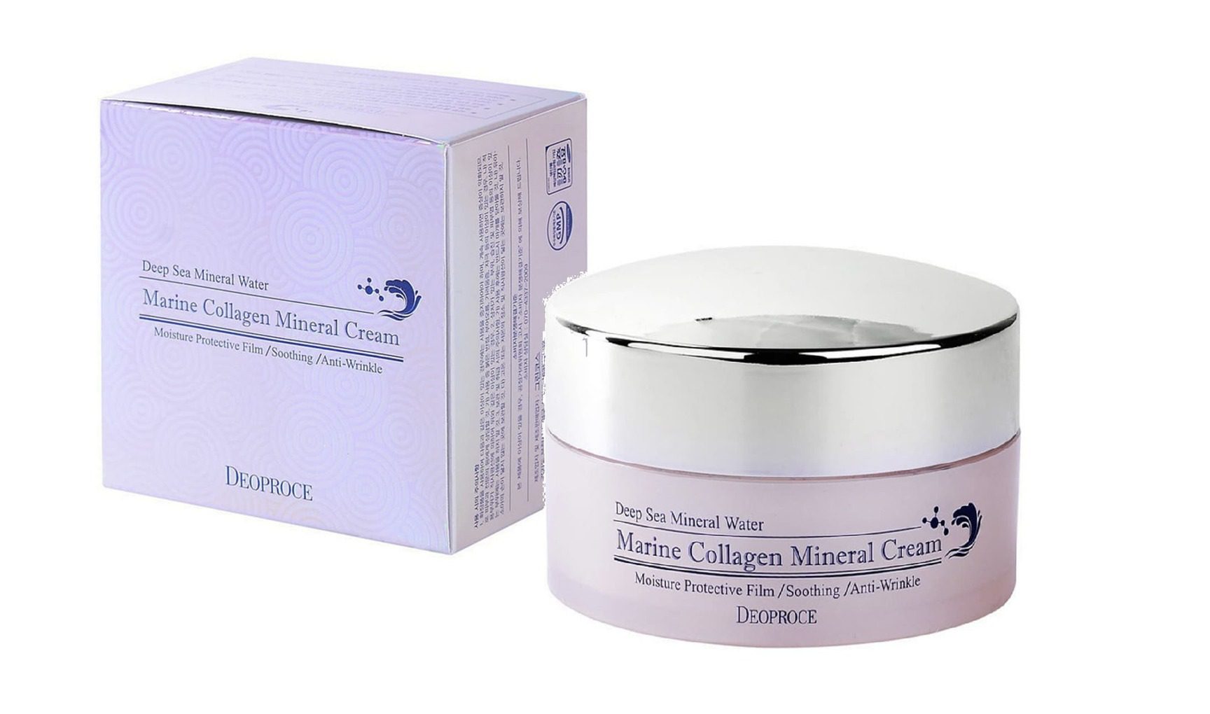 Deoproce Крем для лица морской коллаген Marine Collagen Mineral Cream