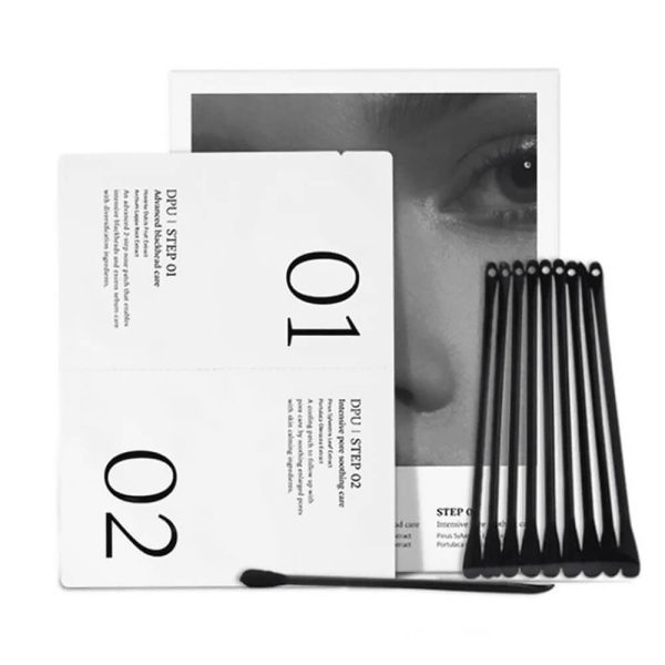 DPU Набор для удаления черных точек ДВУХЭТАПНЫЙ Blackhead Clear 2 Step Nose Patch , 1 шт*3 мл