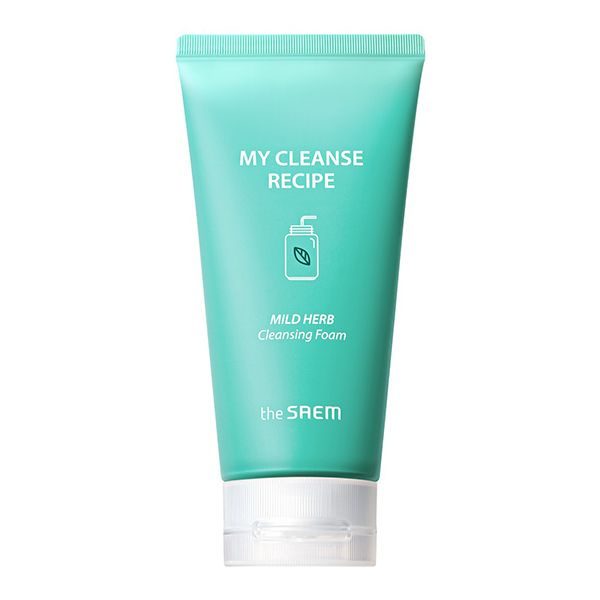 The Saem Увлажняющая пенка для умывания лица My Cleanse Recipe Cleansing Foam Mild Herb 150 мл