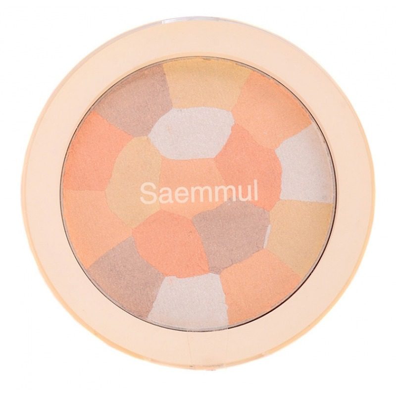The Saem Хайлайтер с минеральным комплексом Saemmul Luminous Multi Highlighter 02 Gold Beige