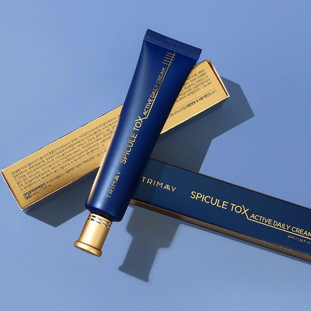 TRIMAY Крем с коллагеном и микроиглами интенсивно омолаживающи Spicule Tox Active Daily Cream 40мл