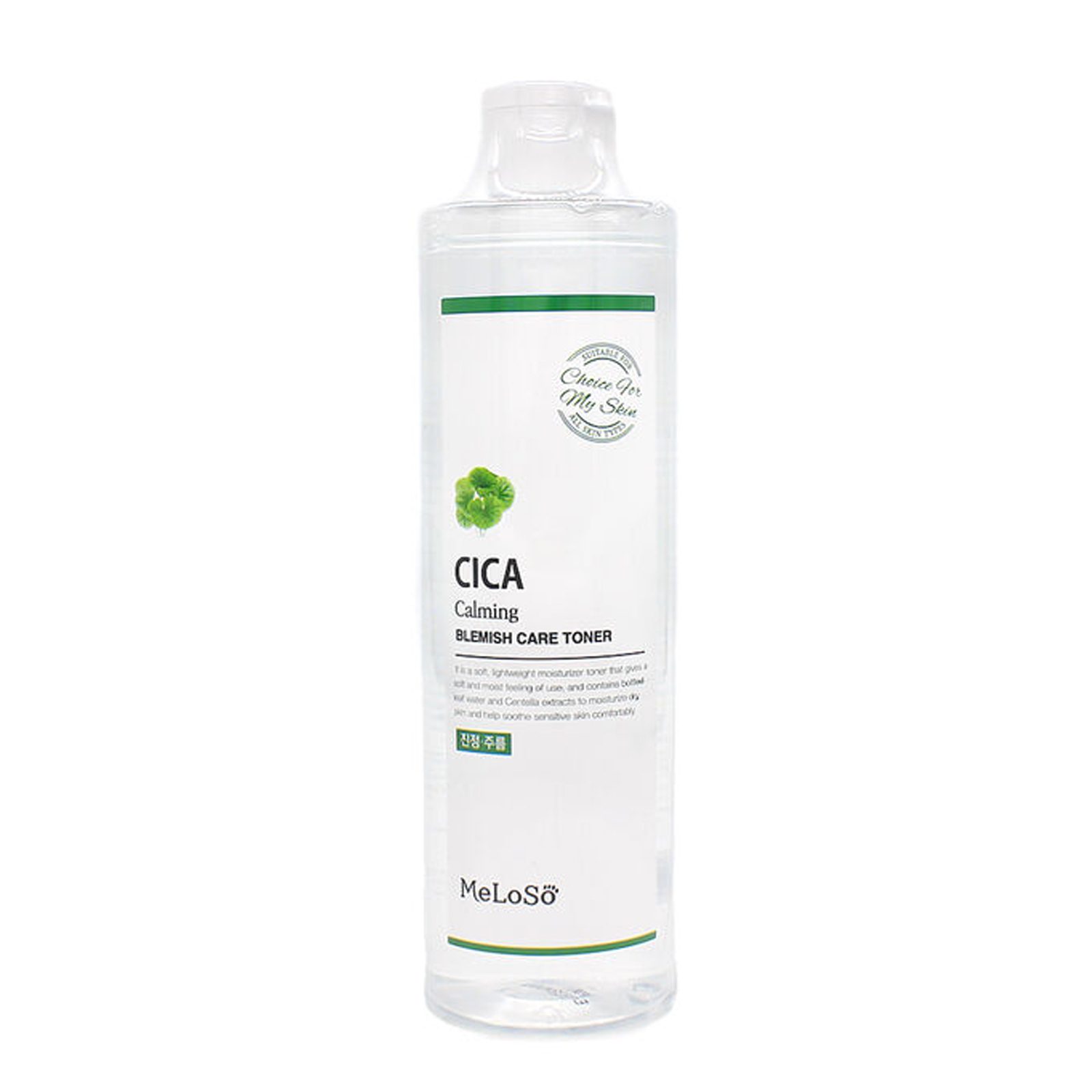 Meloso Cica Calming Blemish Care Toner Успокаивающий тоник для проблемной кожи, 300 мл
