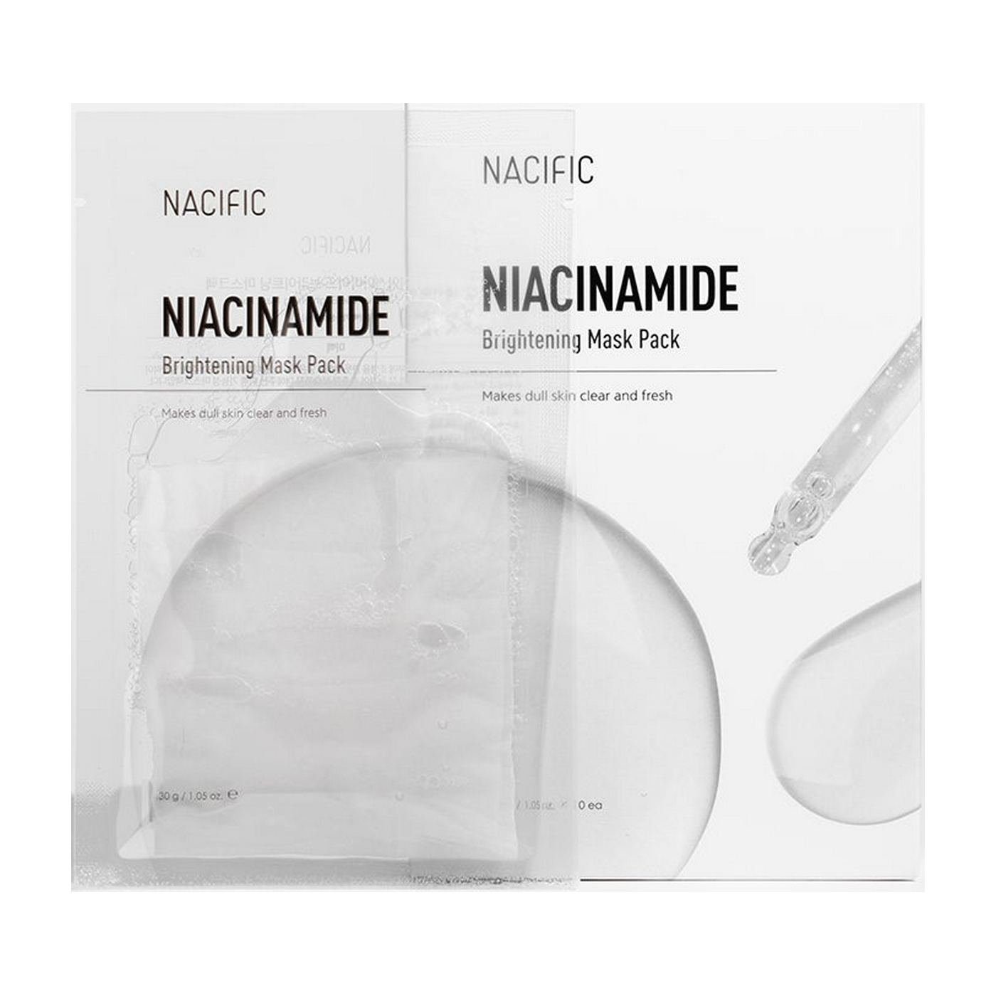 NACIFIC Niacinamide Brightening Mask Pack Маска на тканевой основе 30g