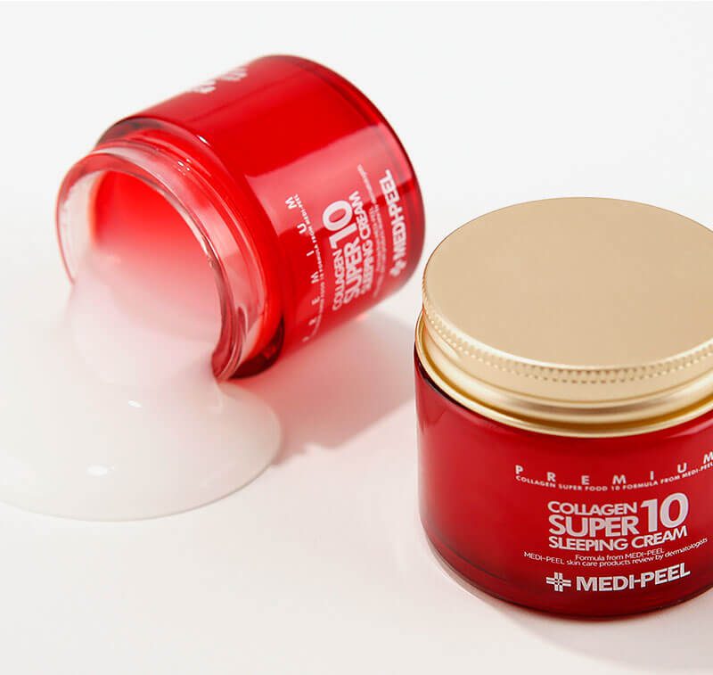 MEDI-PEEL Омолаживающий ночной крем для лица с коллагеном Collagen Super10 Sleeping Cream MEDI-PEEL Омолаживающий ночной крем для лица с коллагеном Collagen Super10 Sleeping Cream