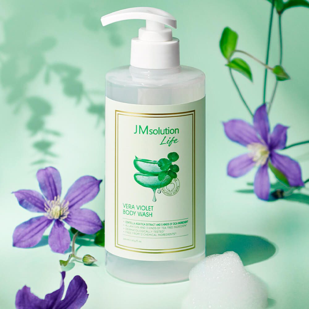 JMsolution Life Vera Violet Body Wash Гель для душа успокаивающий 500мл