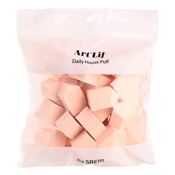 The Saem Спонжи косметические Art'Lif Daily House Puff 30шт