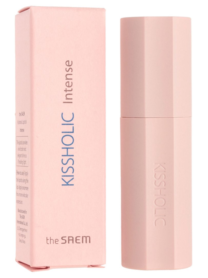THE SAEM Помада Kissholic Lipstick Intense BE06 Desert Sand