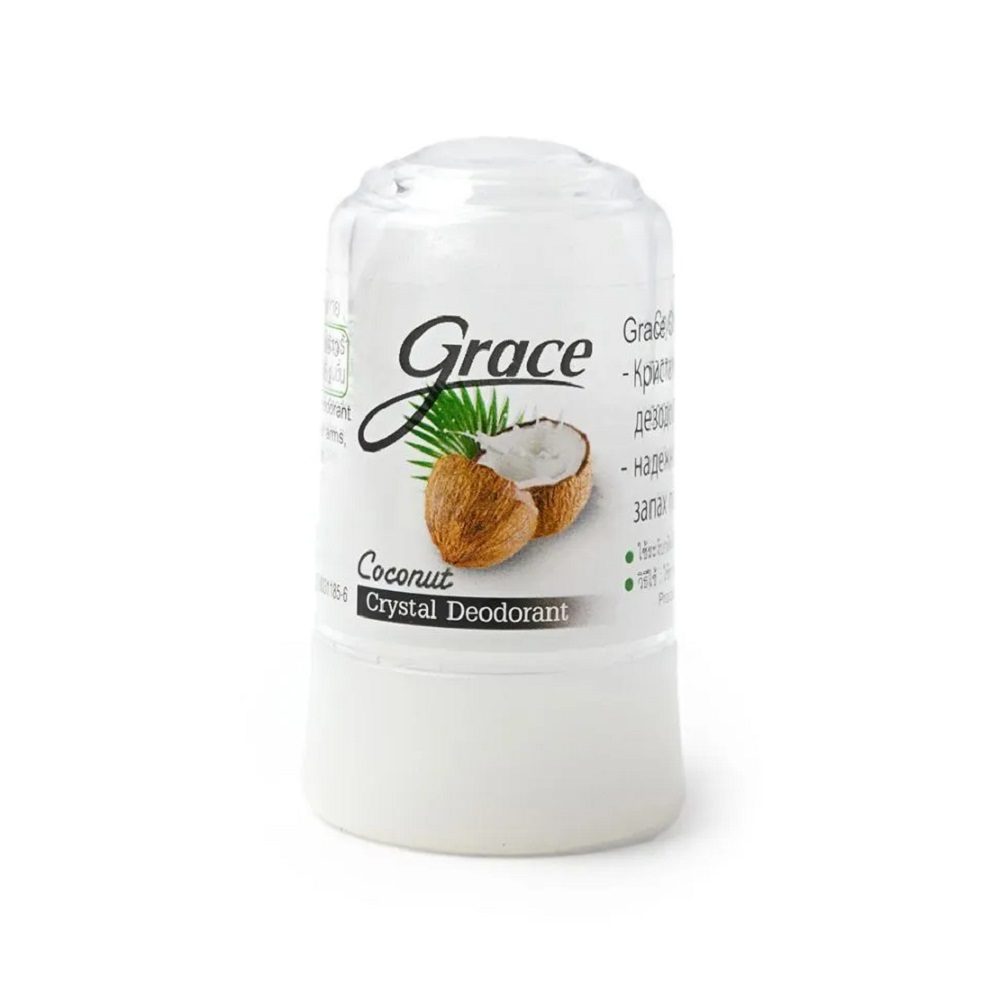 da0d37f8401c11ee83a6fa163e38e500_a043da50e58811ef9db9fa163ecc0059 GRACE Дезодорант кристаллический КОКОС натуральный, 70 гр