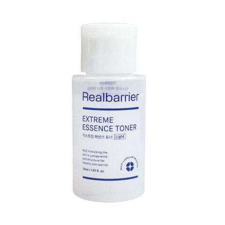 Real Barrier Миниатюра Лёгкий тонер-эссенция с церамидами Extreme Essence Toner Light 30 мл Real Barrier Миниатюра Лёгкий тонер-эссенция с церамидами Extreme Essence Toner Light 30 мл