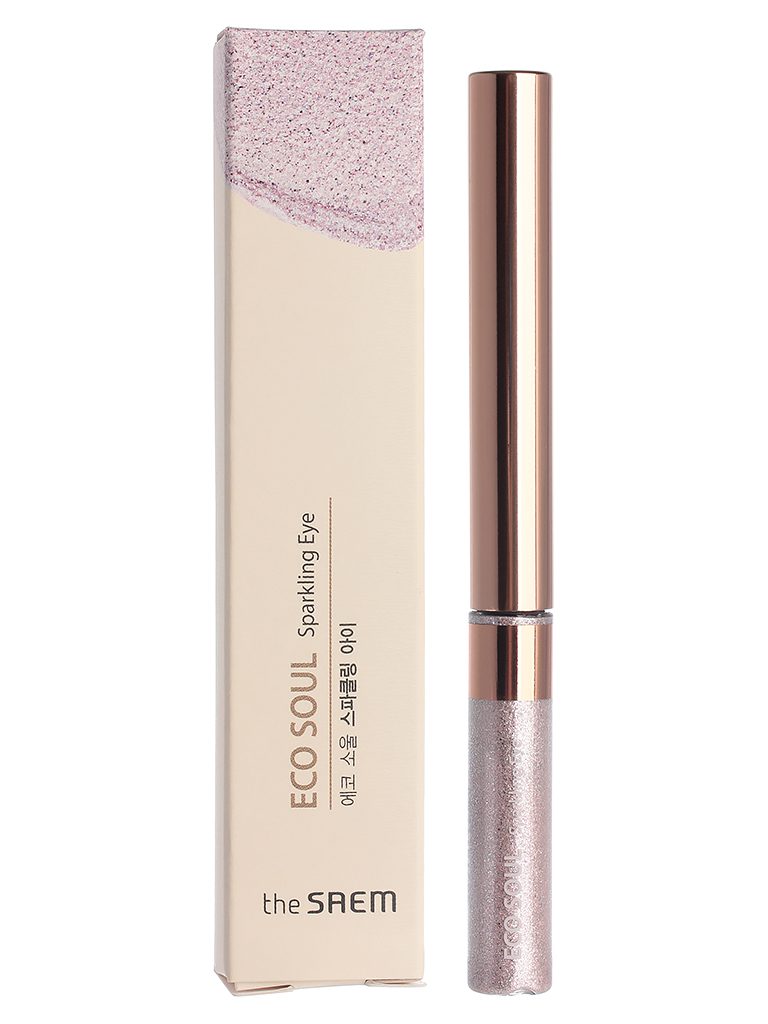 The Same Тени для глаз Eco Soul Sparkling Eye PK02 Pink Tail 2,7 гр