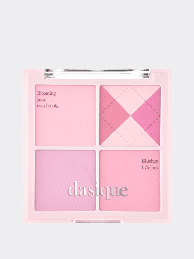 DASIQUE Палетка спрессованных румян/Blending Mood Cheek 05 Violet Knit
