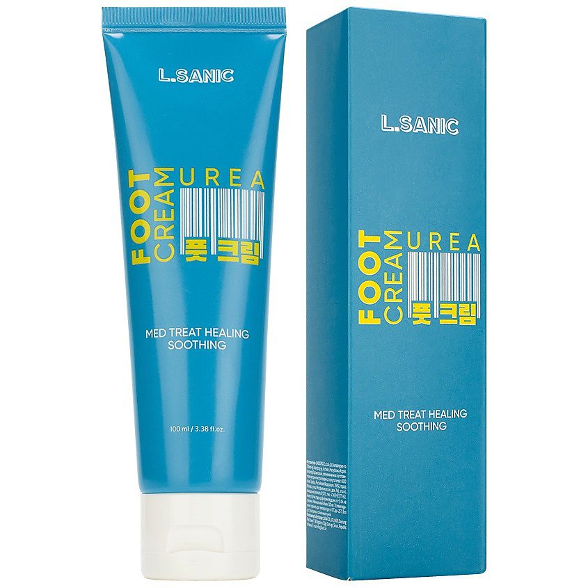 L.Sanic Foot Крем для ног смягчающий с мочевиной, With Urea 100ml L.Sanic
