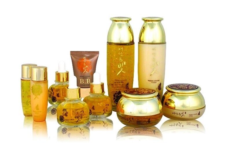 YEDAMYUNBIT PRIME LUXURY GOLD 7 SET Премиум набор по уходу за кожей лица с коллоидным золотом 7 пред