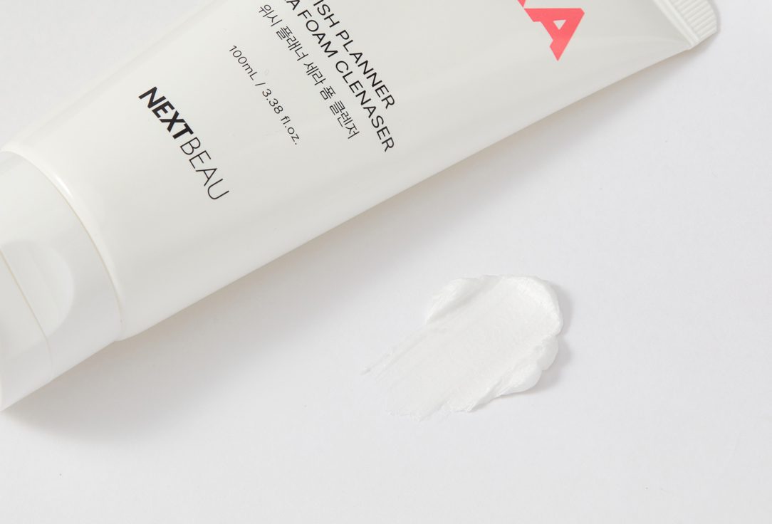 NEXTBEAU Очищающая пенка для умывания с керамидами для чувствительно/Wish Planner Cera Foam Cleanser NEXTBEAU Очищающая пенка для умывания с керамидами для чувствительно/Wish Planner Cera Foam Cleanser