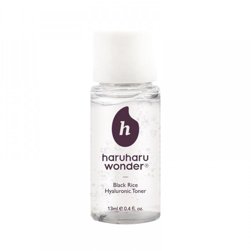 Haruharu wonder Black Rice Hyaluronic Toner 13ml[Mini],Тонер с гиалуроновой кислотой и черным
