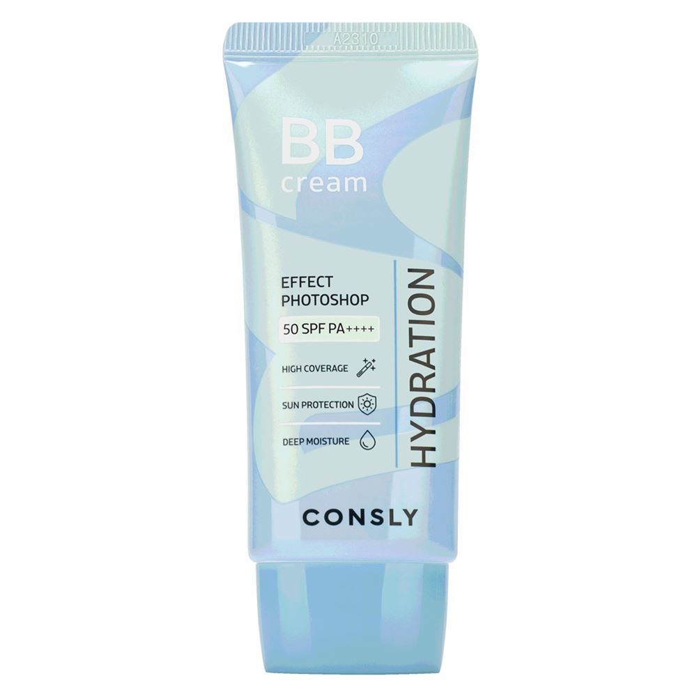 Consly Крем BB увлажн эффект фотошопа натур беж/BB CREAM PHOTOSHOP HYDRATION  SPF50/PA++++ 50ml