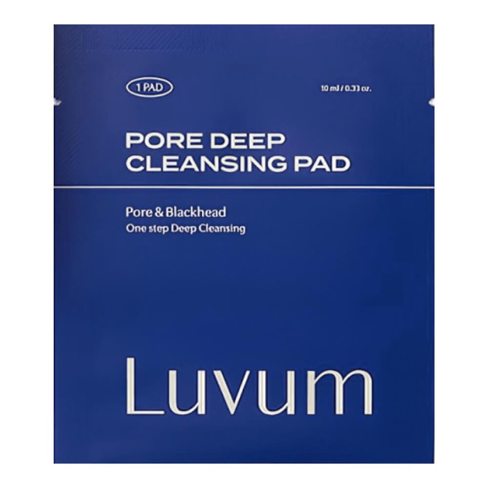 LUVUM Пэды для глубокого очищения пор / Pore Deep Cleansing Pad, 10ml*1шт