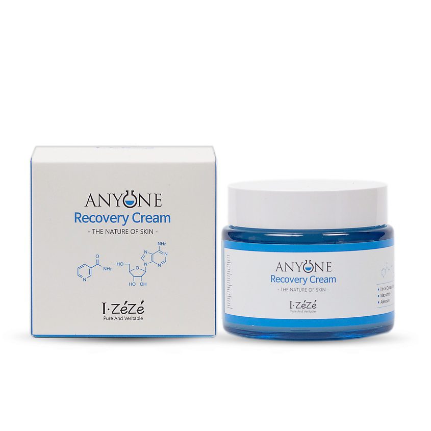 IZEZE Anyone Recovery Cream 80ml (2021),Восстанавливающий крем для чувствительной кожи 80 мл
