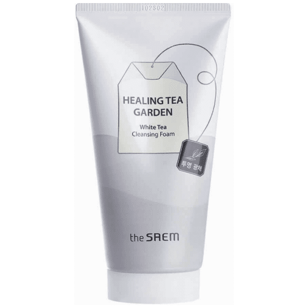The Saem Очищающая пенка с белым чаем/Healing Tea Garden White Tea Cleansing Foam 150ml