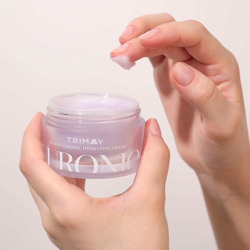 TRIMAY Крем увлажняющий на основе баклажана и гиалуроновой кислоты E.Plant Luronic Hydrating Cream TRIMAY Крем увлажняющий на основе баклажана и гиалуроновой кислоты E.Plant Luronic Hydrating Cream
