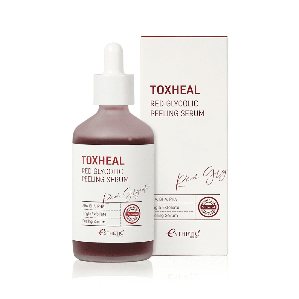 ESTHETIC HOUSE Пилинг-сыворотка ГЛИКОЛЕВАЯ Toxheal Red Glyucolic Peeling Serum, 100 мл