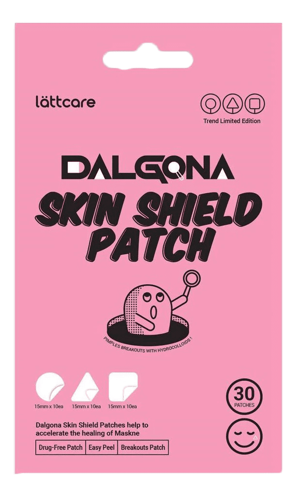 Lattcare Dalgona Skin Shield Patch Патчи точечные от воспалений, 30шт