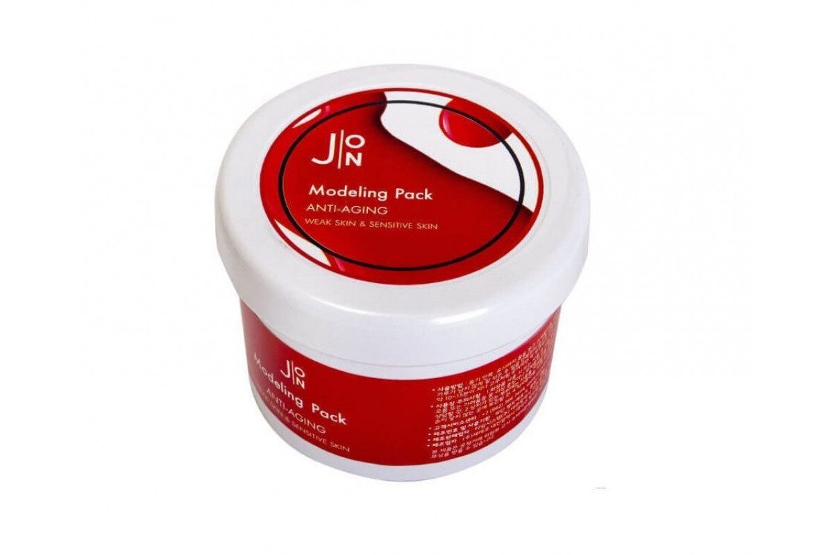 J:ON Альгинатная маска для лица АНТИВОЗРАСТНАЯ Anti-Aging Modeling Pack, 18 гр