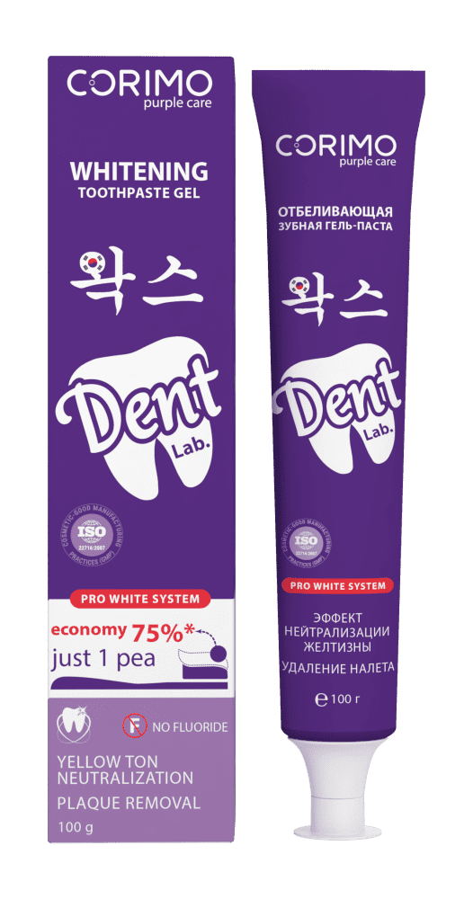 CORIMO Отбелив зубная гель-паста 200 г