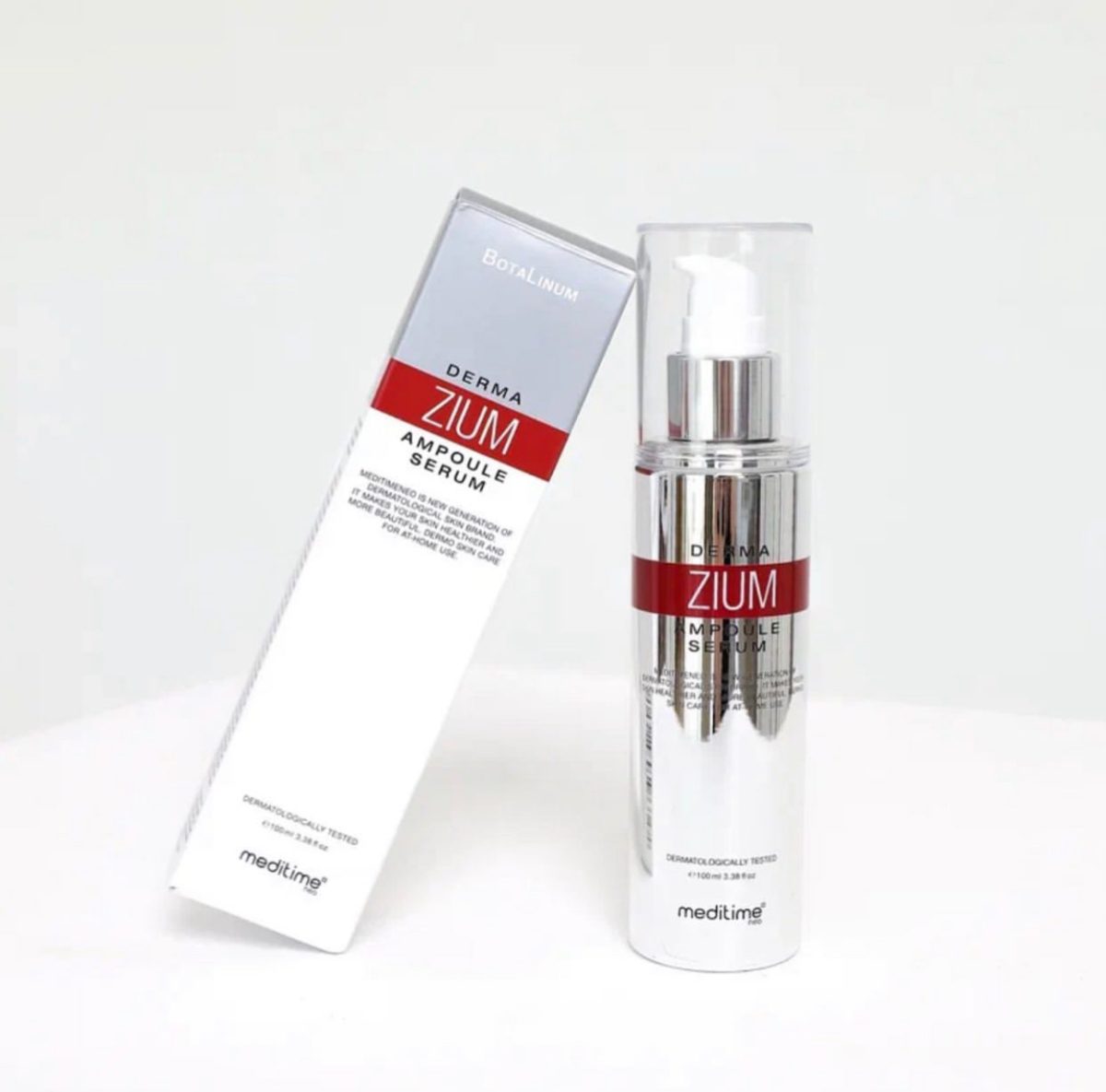 Meditime Антиоксидантная лифтинг-ампула с ботулином и пептидами Botalinum Derma Zium Ampoule Serum