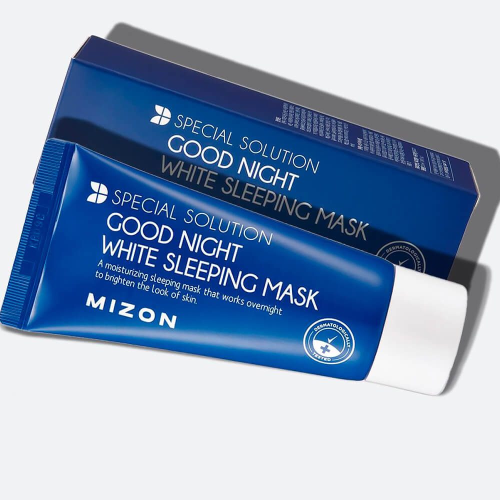 Mizon Маска для лица ночная с осветляющим эффектом - Good night white sleeping mask, 50мл