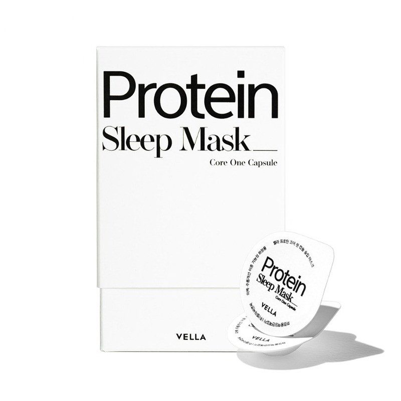 VELLA Protein Core One Capsule Sleep Mask,Несмываемая ночная маска для лица 2мл*1шт