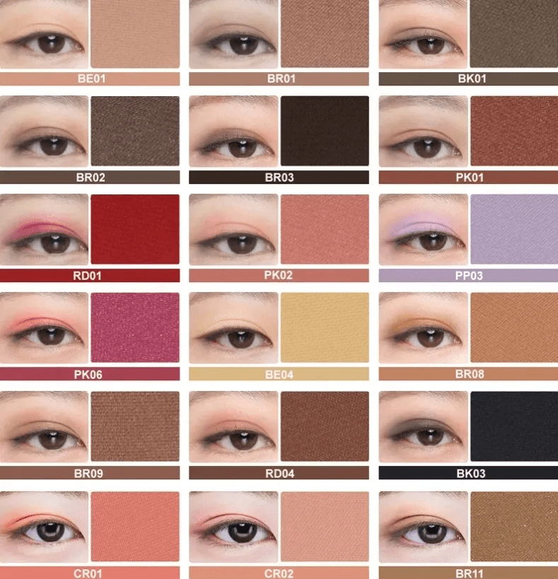 The Saem Тени для век матовые Saemmul Single Shadow Mattе BR03