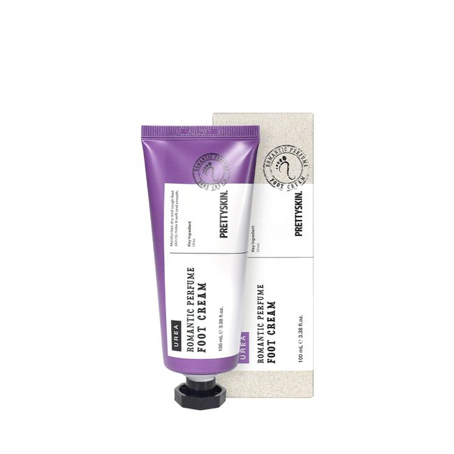 PrettySkin Крем для ног парфюмированный с мочевиной/Foot Cream Urea Romantic Perfume 100 мл