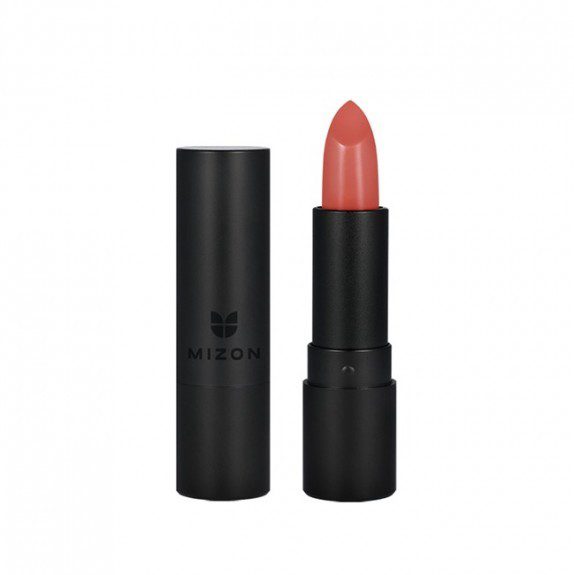 MIZON VELVET MATTE LIPSTICK [DIRTY PEACH] Помада для губ 3.5г