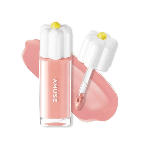 AMUSE Глянцевый тинт для губ с персиковым оттенком/Dew Tint 10 Peach Bunny