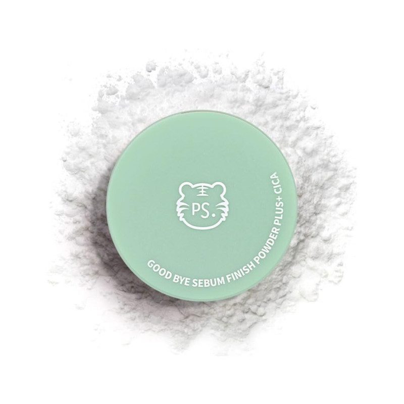PrettySkin Матирующая рассыпчатая пудра с экстрактом центеллы/GoodBye SebumFinish PowderPlus Cica5г
