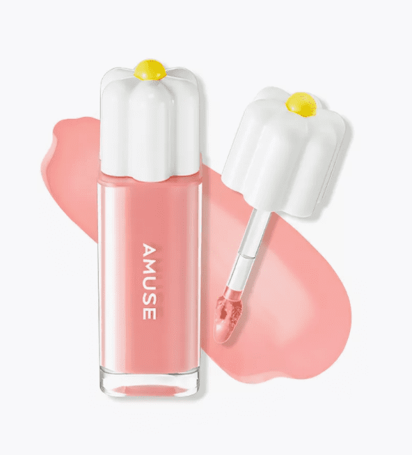 AMUSE Глянцевый тинт для губ в холодном персиковом оттенке/Dew Tint 13 Dew Boksoonga
