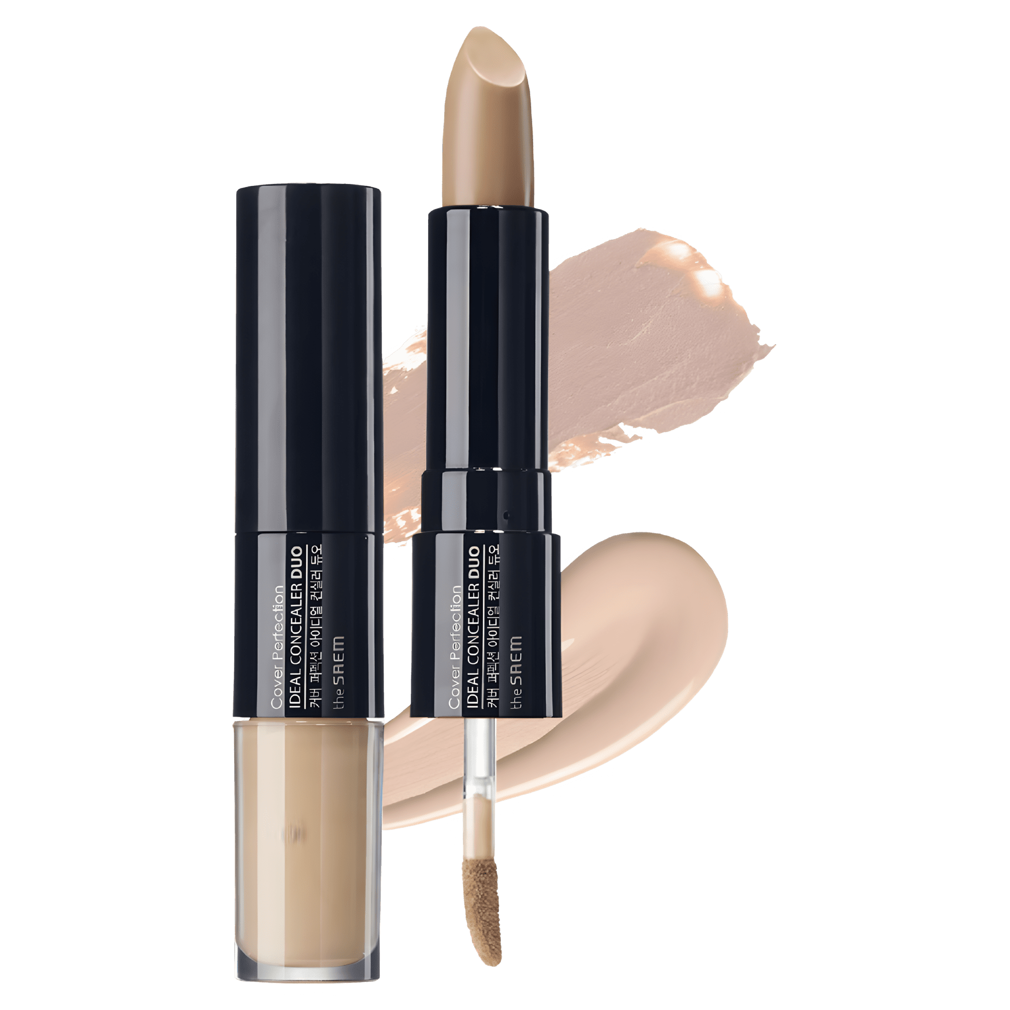 The Saem Консилер для маскировки недостатков двойной Cover Perfection Ideal Concealer Duo 1.5