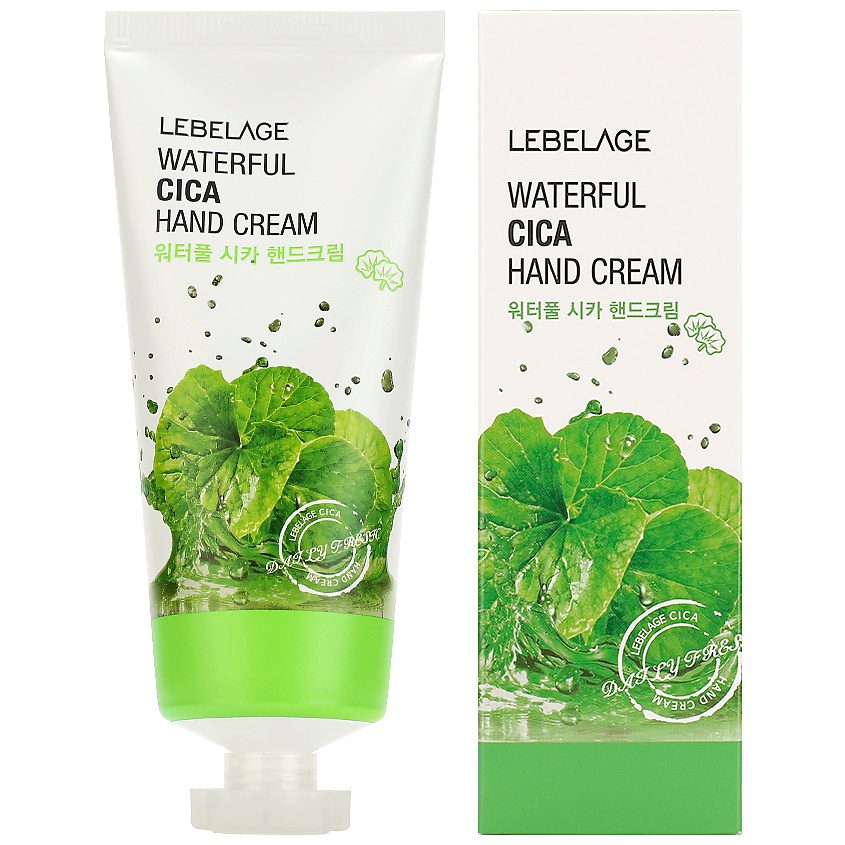 LEBELAGE WATERFUL CICA HAND CREAM 100ml Крем для рук с экстрактом центеллы азиатской