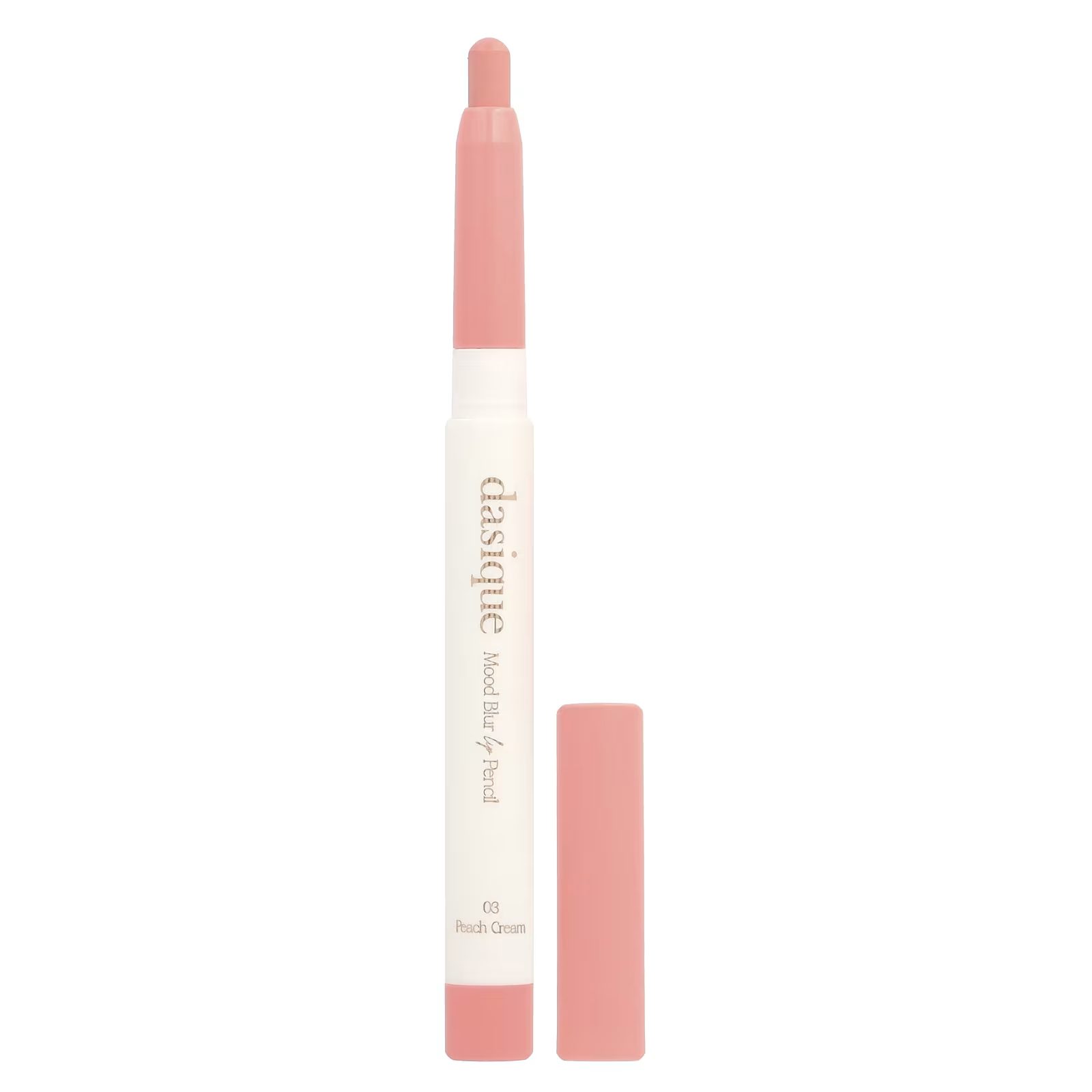 DASIQUE Вельветовый карандаш для губ Mood Blur Lip Pencil 03 Peach Cream DASIQUE Вельветовый карандаш для губ Mood Blur Lip Pencil 03 Peach Cream