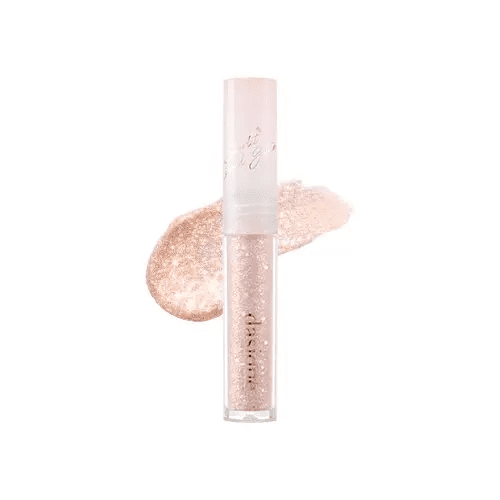 DASIQUE Жидкий глиттер для век в персиковом оттенке Starlit Jewel Liquid Glitter 05 Light Peach