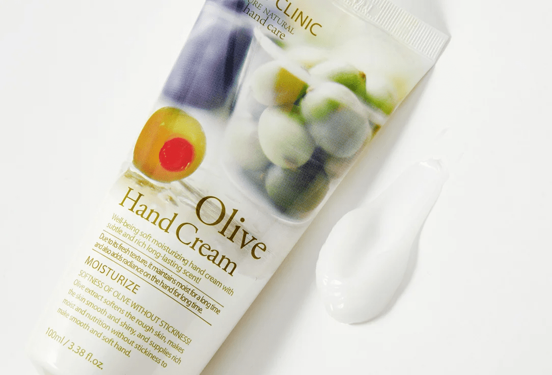 3W Clinic Увлажняющий крем для рук с экстрактом оливы Moisturizing Olive Hand Cream, 100ml